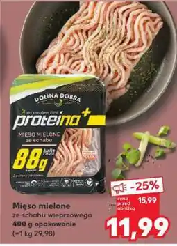 Kaufland Mięso mielone ze schabu wieprzowego 400 g opakowanie oferta