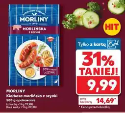 Kaufland MORLINY Kiełbasa morlińska z szynki oferta