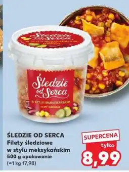 Kaufland Śledzie od Serca oferta