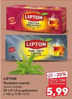 Kaufland LIPTON Herbata czarna oferta