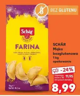 Kaufland SCHÄR Mąka bezglutenowa 1 kg opakowanie oferta