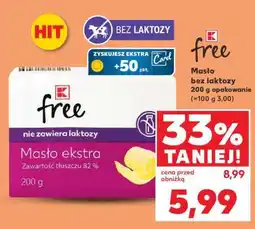 Kaufland Masło bez laktozy 200 g opakowanie oferta