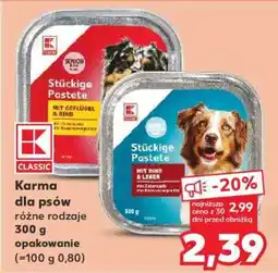 Kaufland Karma dla psów oferta
