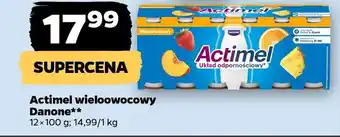 Actimel wieloowocowy Danone
