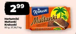 Netto Herbatniki Maltanki Krakuski oferta