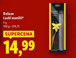 Lidl Laski wanilii Deluxe oferta