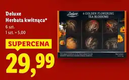 Lidl Herbata kwitnąca Deluxe oferta