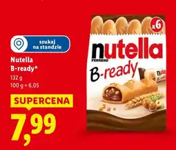 Lidl Nutella B-ready oferta