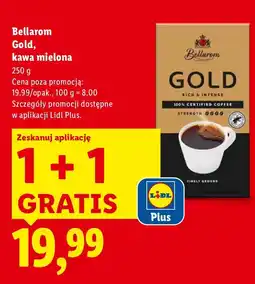 Lidl Kawa Bellarom Gold, kawa mielona oferta