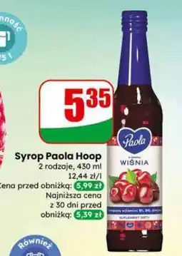 Dino Syrop Paola Hoop oferta