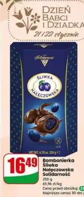 Dino Bombonierka Śliwka Nałęczowska Solidarność oferta