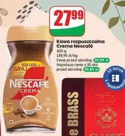 Dino Kawa rozpuszczalna Crema Nescafé oferta