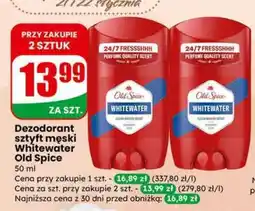 Dino Dezodorant sztyft męski Whitewater Old Spice oferta