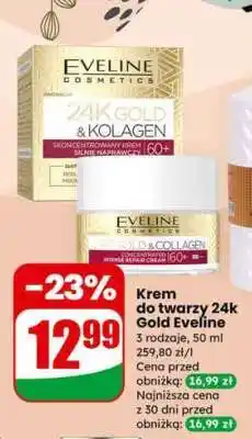 Dino Krem do twarzy 24k Gold Eveline oferta