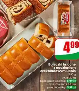 Dino Bułeczki brioche z nadzieniem czekoladowym Denis oferta