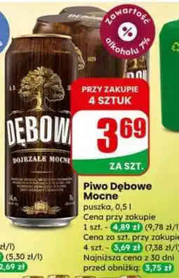 Dino Piwo** DĘBOWE MOCNE oferta