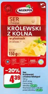 Dino Ser królewski z Kolna Mlekpol oferta