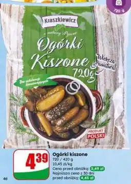 Dino Ogórki kiszone oferta