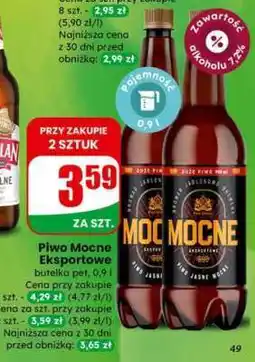 Dino Piwo Mocne Eksportowe oferta