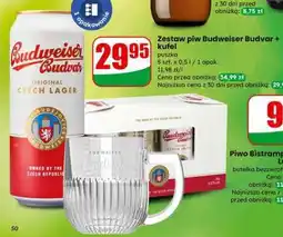 Dino Zestaw piw Budweiser Budvar + kufel oferta