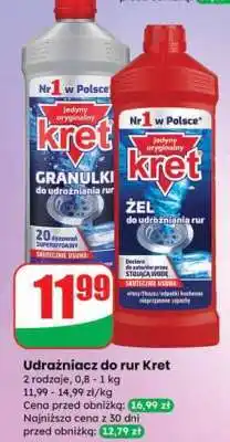 Dino Udrażniacz do rur Kret oferta