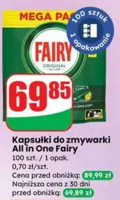 Dino Kapsułki do zmywarki All in One Fairy oferta