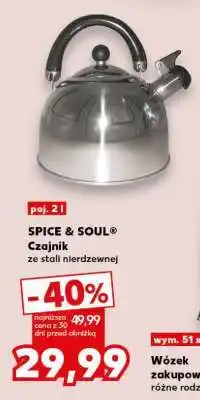 Kaufland SPICE & SOUL Czajnik oferta
