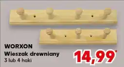 Kaufland WORXON Wieszak drewniany oferta