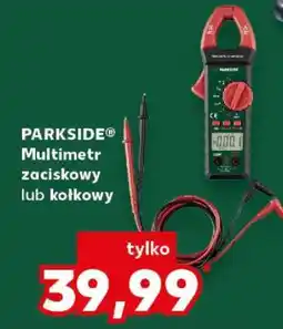 Kaufland PARKSIDE Multimetr zaciskowy lub kołkowy oferta