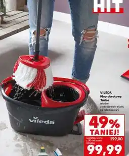 Kaufland VILEDA Mop obrotowy Turbo wiadro oferta