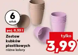 Kaufland Zestaw kubków plastikowych oferta
