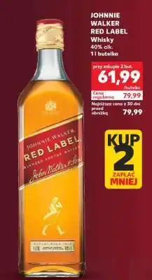 Kaufland JOHNNIE WALKER RED LABEL oferta