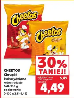 Kaufland Chrupki kukurydziane Cheetos oferta