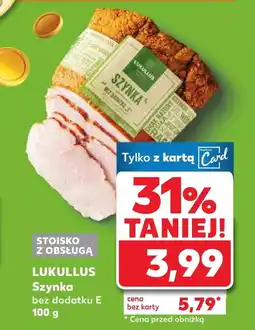 Kaufland Szynka Lukullus oferta