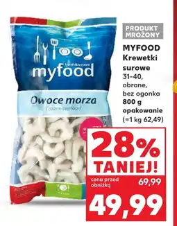 Kaufland Krewetki Myfood oferta