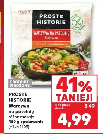 Kaufland Warzywa na patelnie Proste Historie oferta