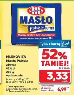 Kaufland Masło Mlekovita oferta