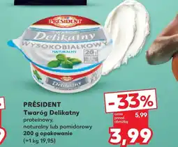 Kaufland Twaróg President oferta