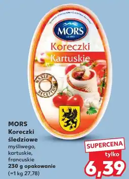 Kaufland Koreczki śledziowe Mors oferta