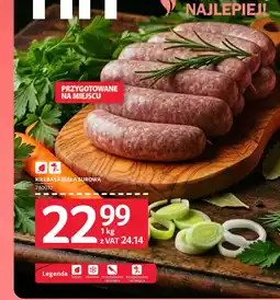 Selgros Kiełbasa biała surowa oferta