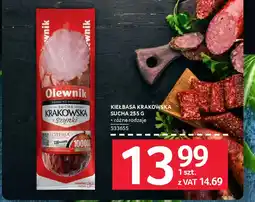 Selgros Kiełbasa krakowska sucha oferta