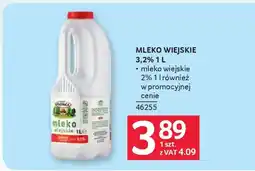 Selgros Mleko wiejskie 3,2% oferta