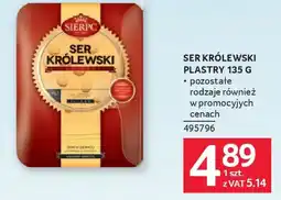 Selgros Ser królewski plastry oferta