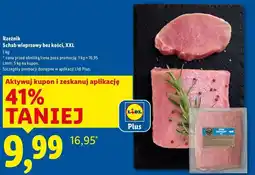 Lidl Schab wieprzowy bez kości, XXL oferta