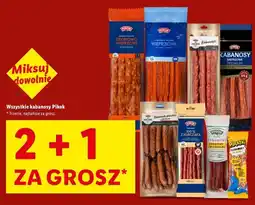 Lidl Pikok Kabanosy (różne rodzaje) oferta