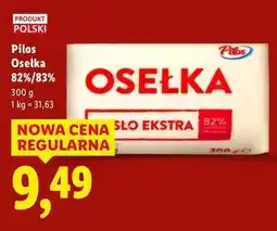 Lidl Pilos Osełka 82%/83% oferta