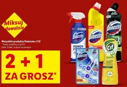 Lidl Wszystkie produkty Domestos i Cif oferta