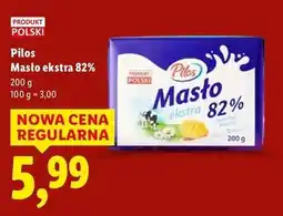 Lidl Pilos Masło ekstra 82% oferta