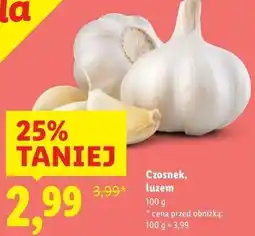Lidl Czosnek, luzem oferta