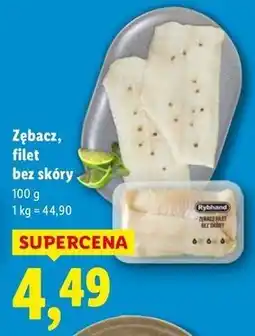 Lidl Zębacz, filet bez skóry oferta